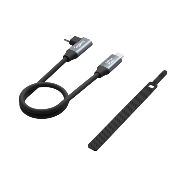 SmallRig 4790 USB-C (Straight) to USB-C (Angled) Data Cable 35cm