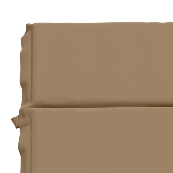 Solstol Kudde GEMERT 100% Polyester Taupe 200 x 90 x 3 cm