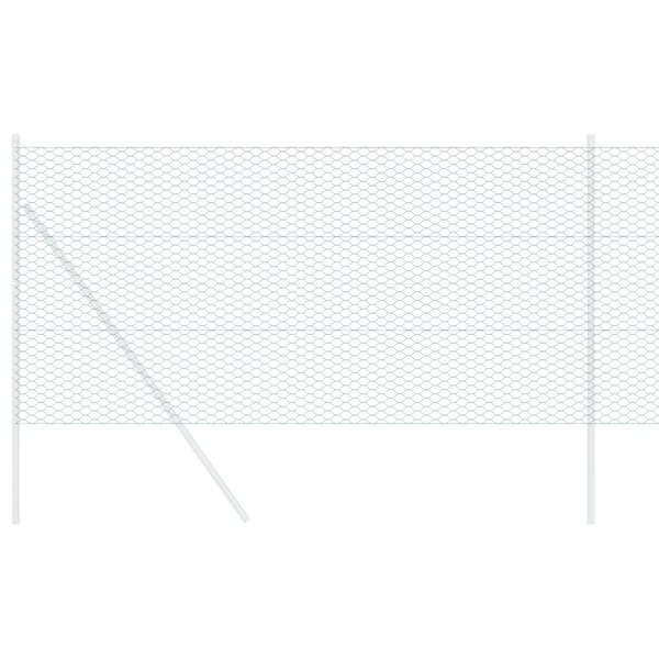 Hexagonstängsel Grön 1,4 x 10 m PVC