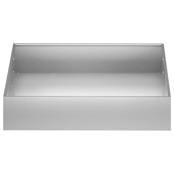Trädgårdsplanterare 2 st Silver 80 x 80 x 20 cm