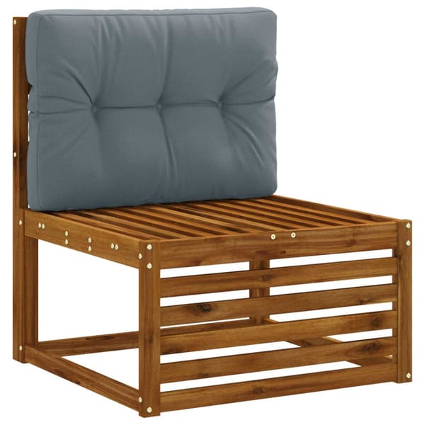 Pallryggkudde VIANEN 100% Polyester Blå 70 x 50 x 12 cm
