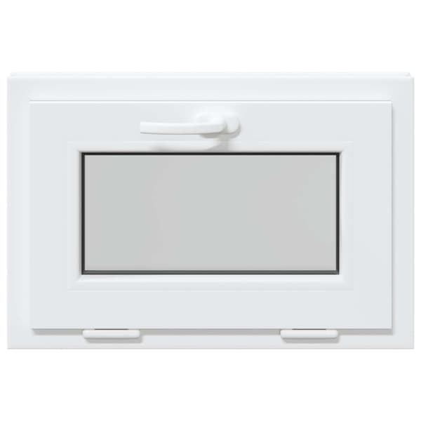 Källarfönster RISOR 60 x 40 cm PVC och glas Vit