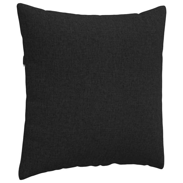 Sofakuddar 2 pcs Svart 80 x 80 cm tyg
