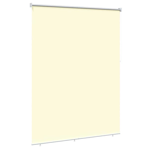 Rullgardin UV-skydd Gräddvit 180 x 140 cm Polyester