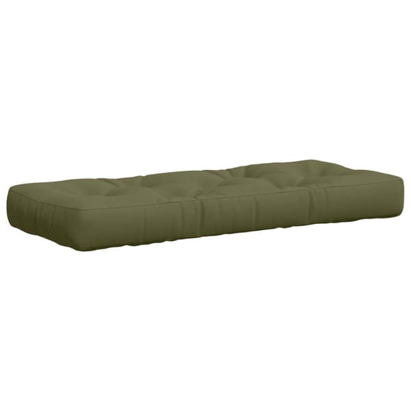 Pallkudd VIANEN 100% Polyester Olivgrön 120 x 40 x 12 cm