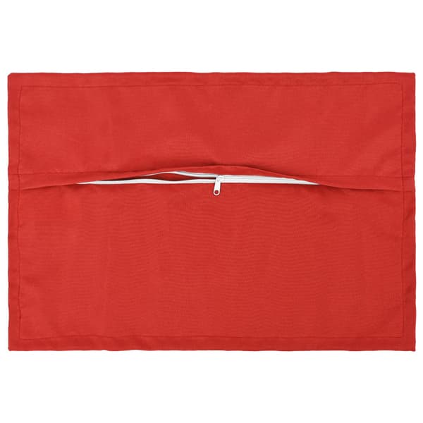 Kuddöverdrag 6 st HOUTEN Röd 50 x 70 cm Polyester