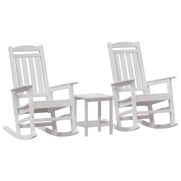 Gungstol 3 pcs Vit polyeten