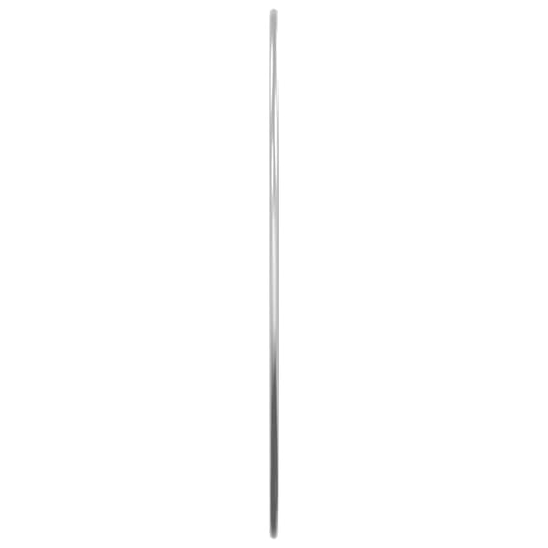 Väggspegel silver Ø 50 cm rund