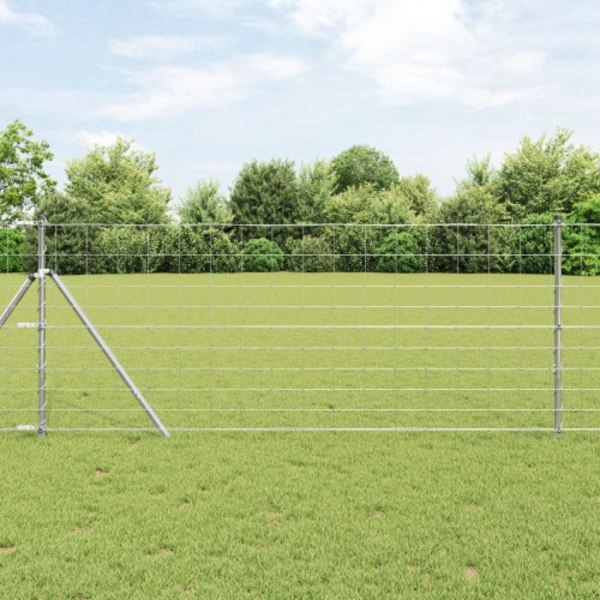 Fältstaket 1x25 m Galvaniserat stål