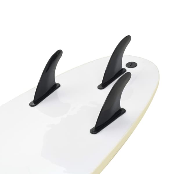 Surfbräda 170 cm blå och gräddvit