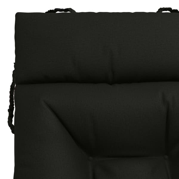 Solstol Kudde VIANEN 100% Polyester Svart 200 x 50 x 8 cm