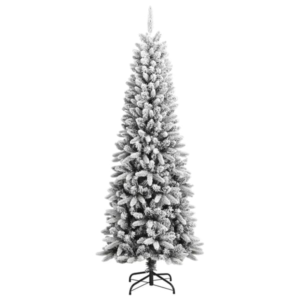 Plastgran med snö 210 cm PVC&PE