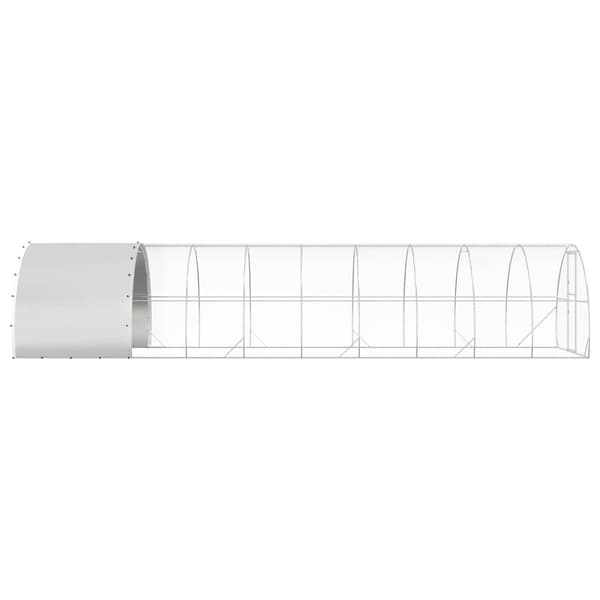Hönsgård Silver 1000 x 300 x 200 cm Galvaniserat stål