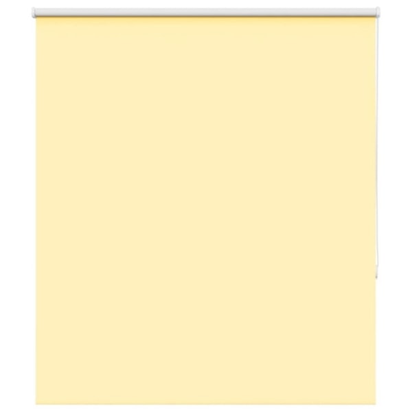 Rullgardin mörkläggningsgul 140x150 cm tyg bredd 136,6 cm