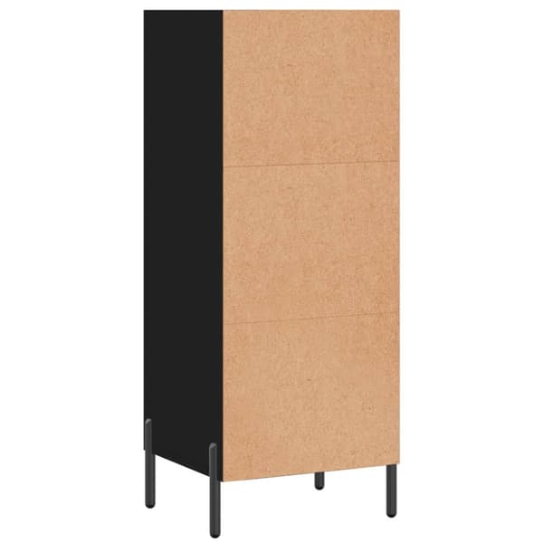 Skänk vit 34,5x32,5x90 cm konstruerat trä