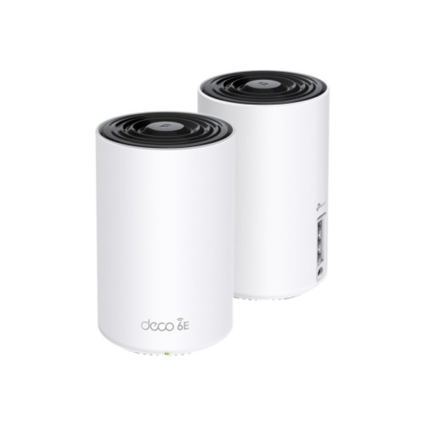 TP-Link Deco XE75 V1 - Wifi-system - Wi-Fi 6E - skrivbordsmodell Vit