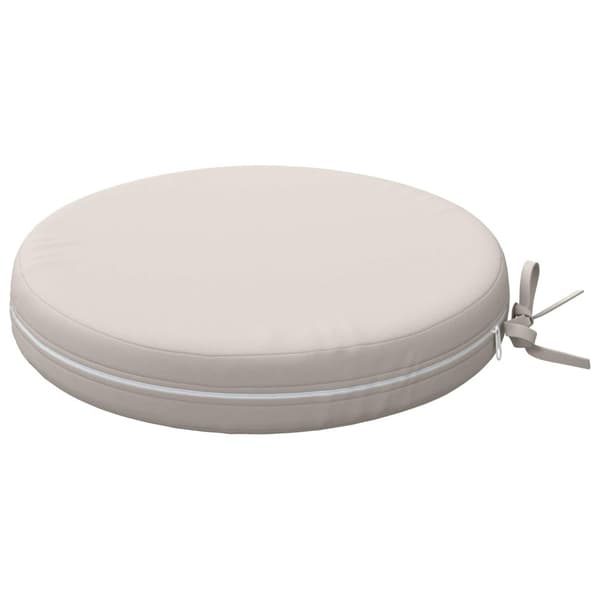 Sittkuddar SOEST 4 st 100% Polyester Vit Ø 35 x 7 cm