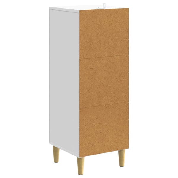 Sideboard Vit 33 x 34,5 x 90 cm Konstruerat trä