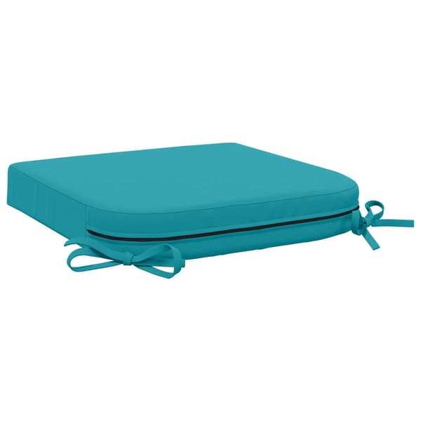 1-delad Sittkudde SOEST 100% Polyester Turkos 40 x 40 x 7 cm