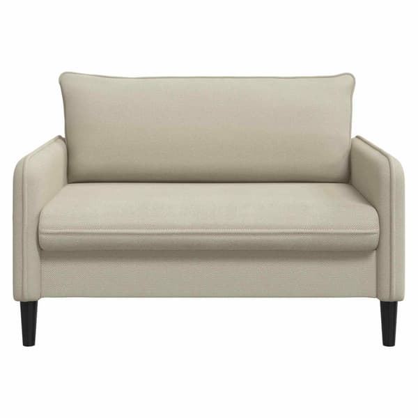 XXL Fåtölj Beige Sammet