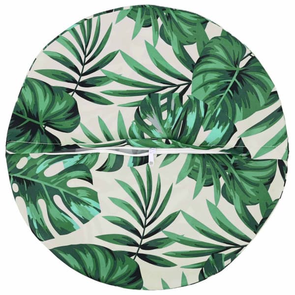 Kuddöverdrag 2 st HEERLEN Bladmönster Ø 50 cm Polyester