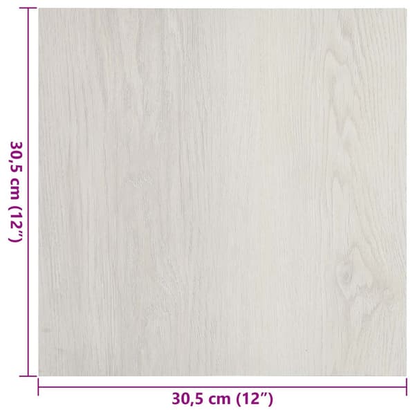 Golvplankor 55 pcs Beige 5,11 m² PVC
