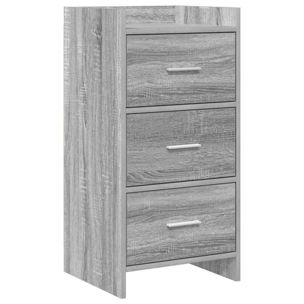 Sideboard Grå Sonoma 40 x 36 x 80 cm Konstruerat trä