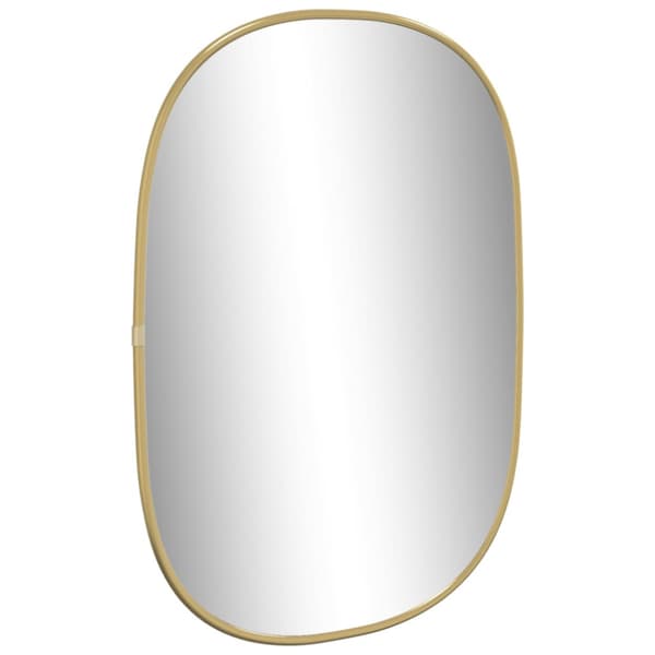 Väggspegel guld 50x35 cm