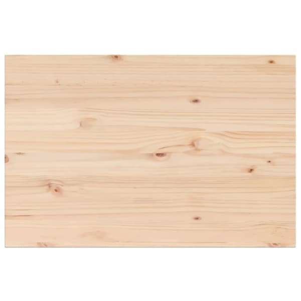 Bordsskivor 3 st 80x53x2,5 cm rektangulär massiv furu