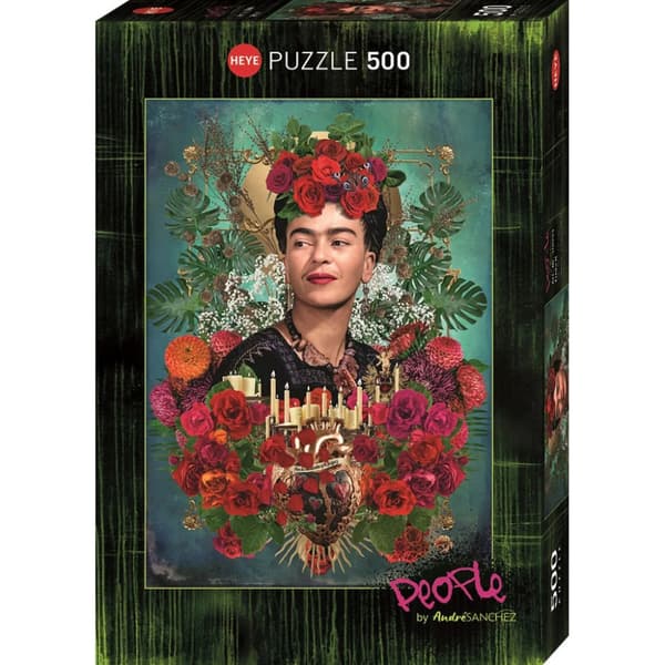 André Sanchez, Frida II, Pussel, 500 bitar, Heye