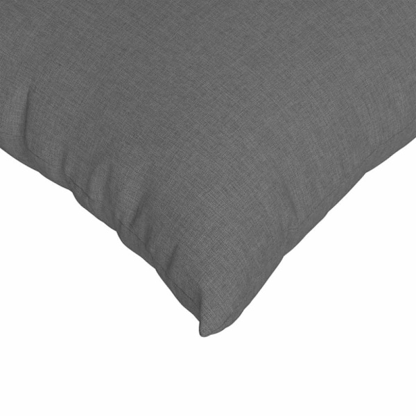 Sofakuddar 2 pcs Mörkgrå 45 x 45 cm tyg