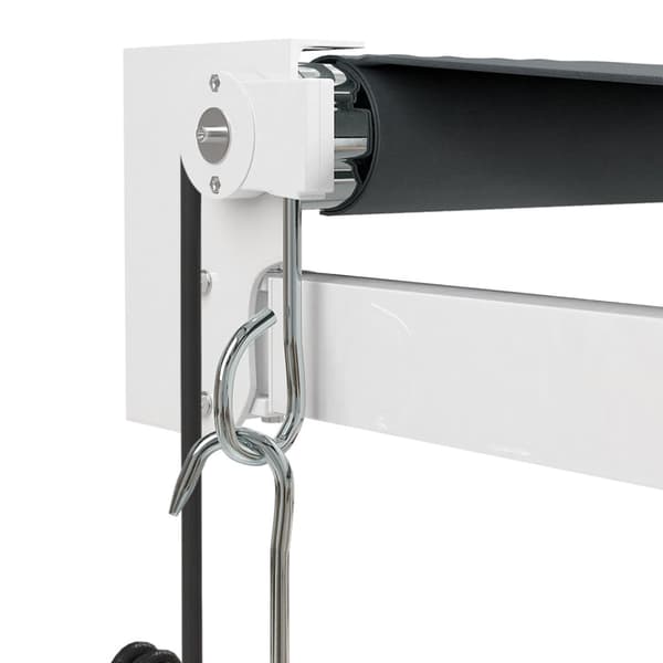 Automatisk infällbar markis antracit 4,5x3 m