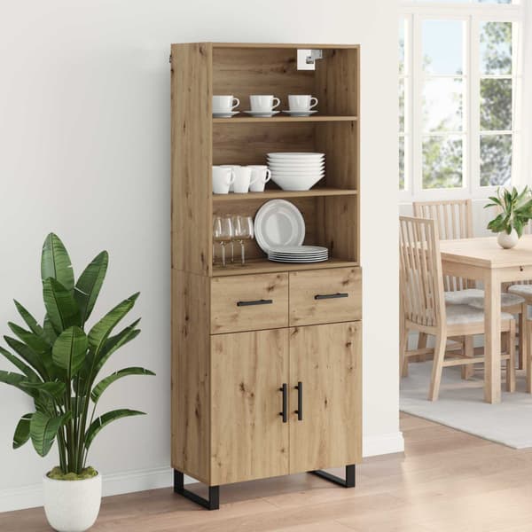 Skåp med låda 2 pcs Artisan Ek Konstruerat trä