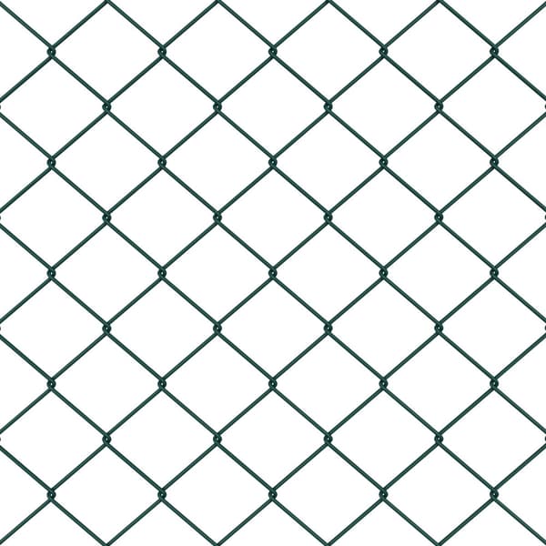Kedjelänk Stängsel Grön 10 x 0,4 m Stål
