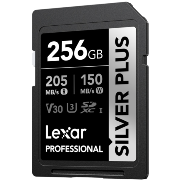 Lexar SDXC Professional SILVER Plus 1066x UHS-I/U3/A2/4K R205/W150 (V30) 256GB