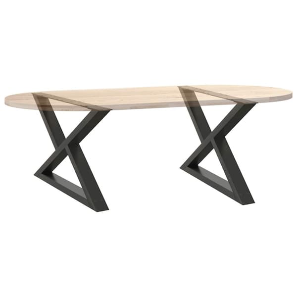 Soffbordsben 2 st antracit 70x(42-43,3) cm stål