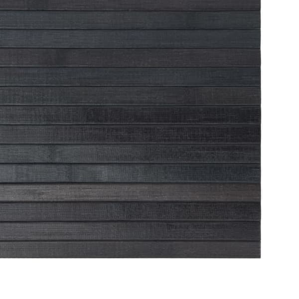 Matta rektangulär grå 60x300 cm bambu