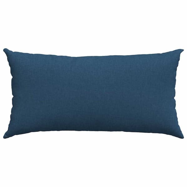 Sofakuddar 2 pcs Blå 80 x 40 cm tyg