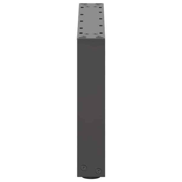 Soffbordsben U-formade 2 st antracit 50x(30-31) cm stål