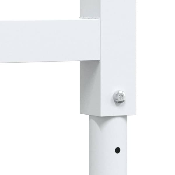 Arbetsbänk 80x60x(73-99,5) cm massiv akacia rektangulär