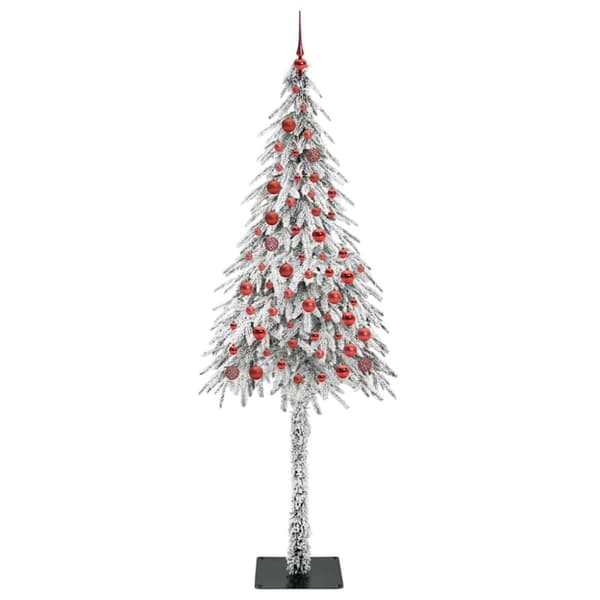 Julgran Vit 210 cm PE och Stål
