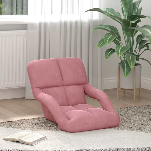 Golvstol Rosa 58 x 62 x 58 cm Sammet