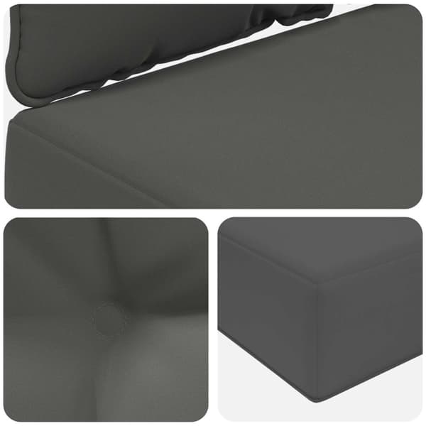 Utomhus Soffa Kudde 3 pcs Antracit Polyester