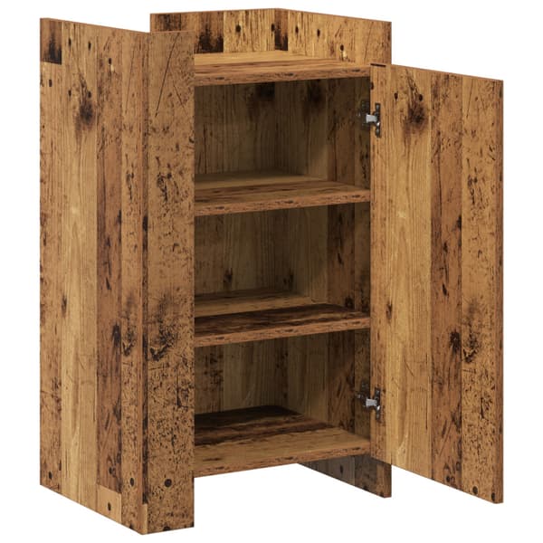 Sideboard Gammalt trä 45 x 35 x 75 cm
