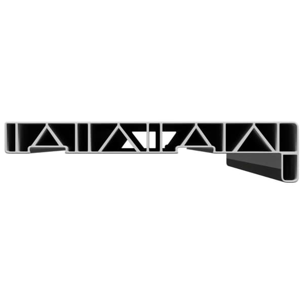 Fönsterbräda Marmorstruktur 60 x 20 x 4,5 cm PVC