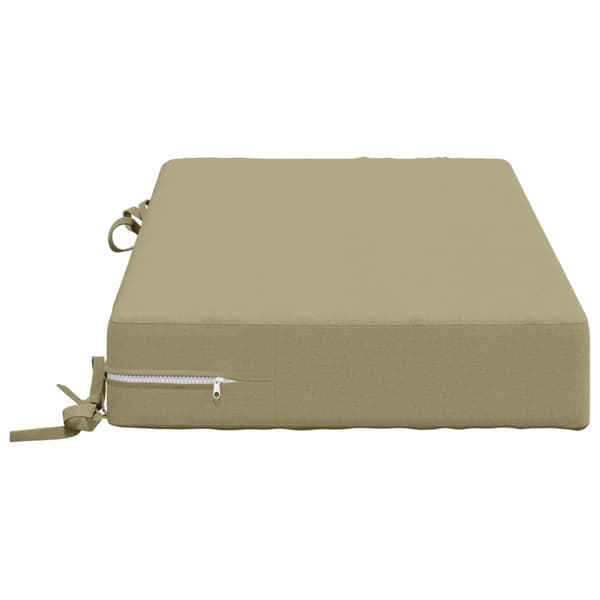 Sittkudde SOEST 100% Polyester Ljusgrön 70 x 40 x 10 cm