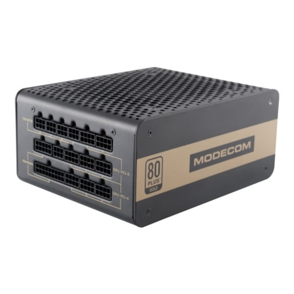 ModeCom Volcano 750 GOLD - nätaggregat - 750 Watt Svart
