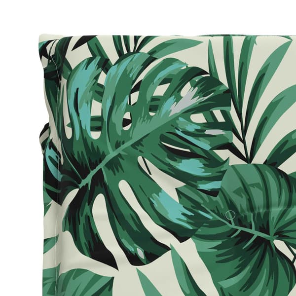 Solstol Kudde GEMERT 100% Polyester Bladmönster 190 x 70 x 9 cm