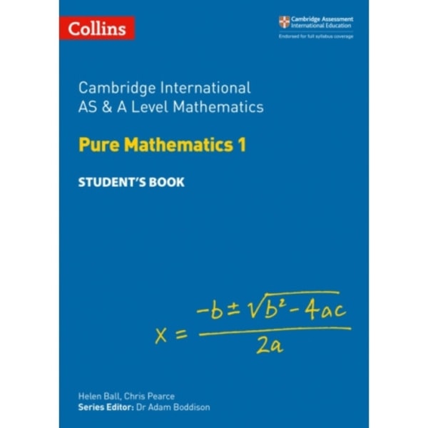 Cambridge International AS & A Level Mathematics Pure Mathematics 1 Student’s Book (häftad, eng)