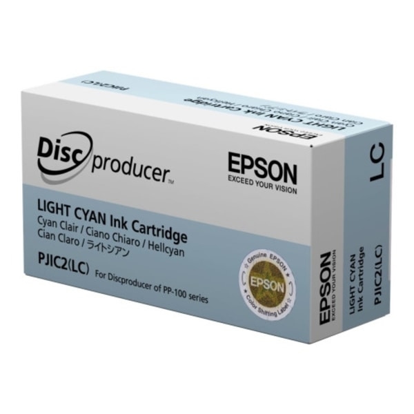 Epson Discproducer PJIC7(LC) - ljus cyan - original - bläckpatron